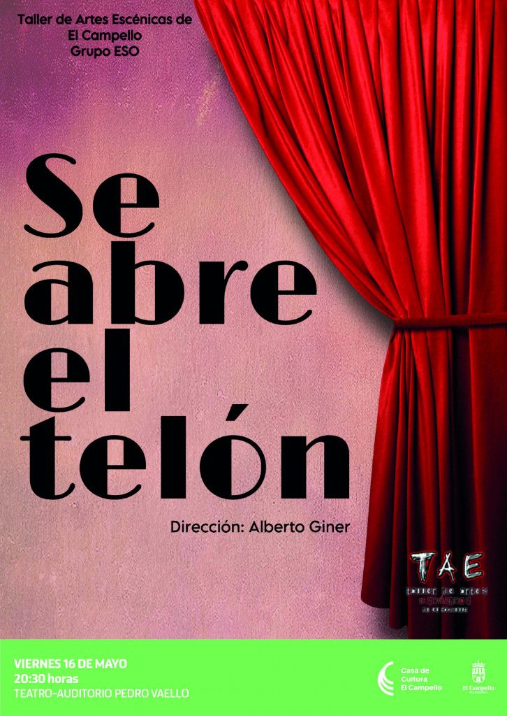 se abre el telón taller de artes escenicas el campello agenda cultural