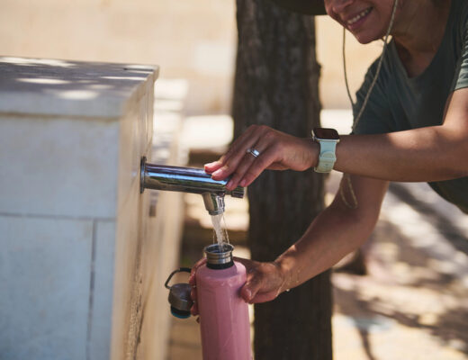 botellas reutilizables agua escapadas con niños