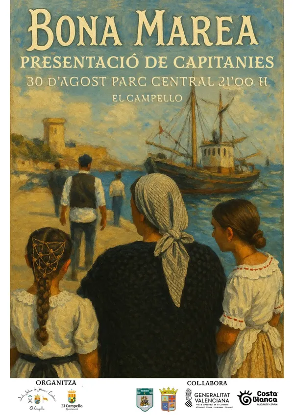 Presentación de capitanías 2025 El campello